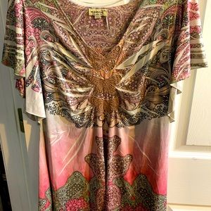 One World Butterfly Top